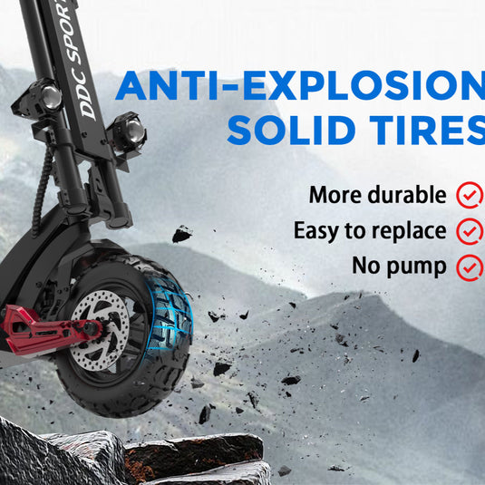 28MPH faltbarer Offroad-E-Scooter mit Sitz