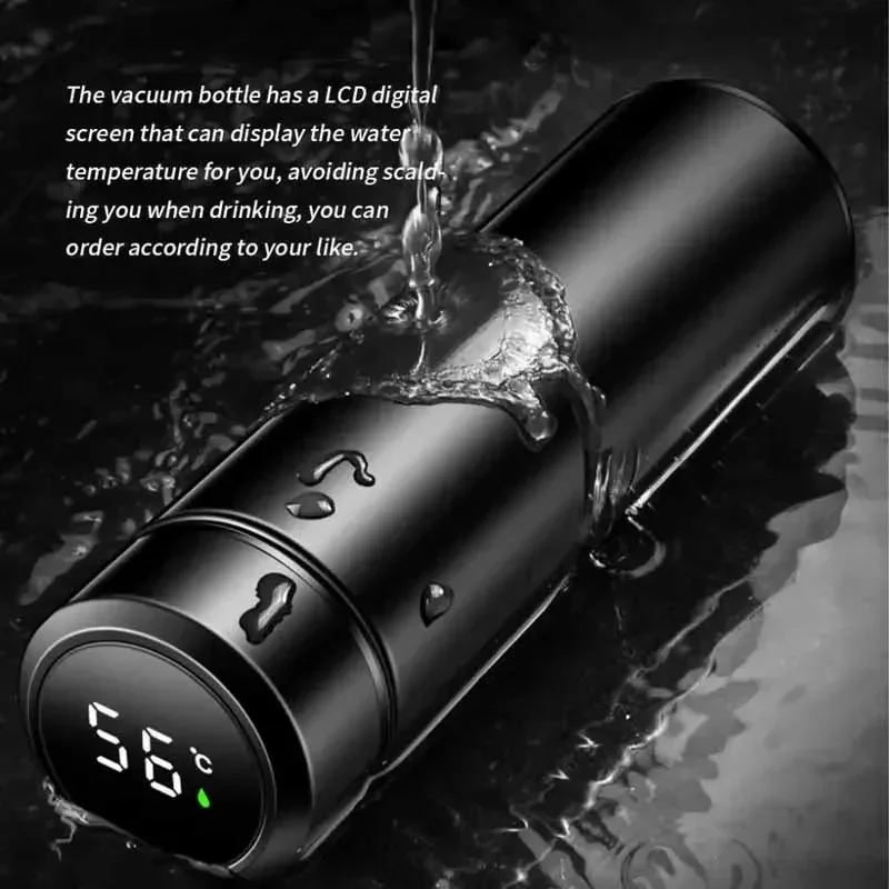 Load image into Gallery viewer, 316 Stainless Thermal Mug – Smart Temp Display
