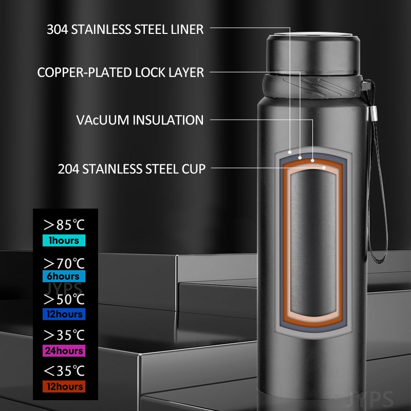 Load image into Gallery viewer, 1L Stainless Steel Thermos
