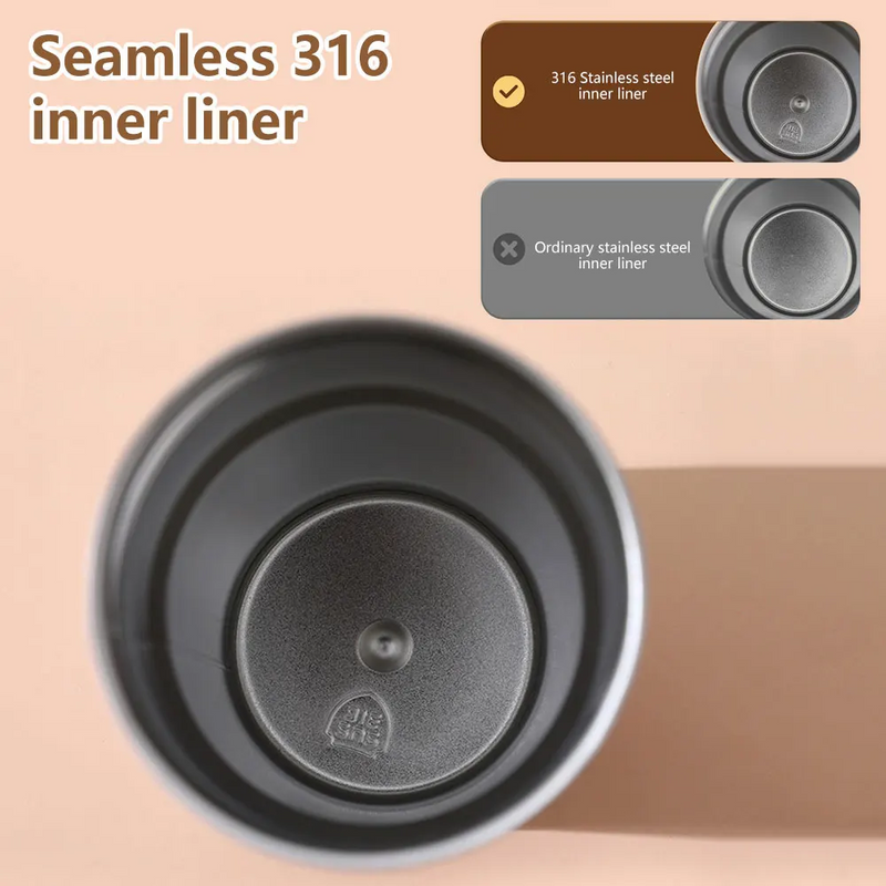 Load image into Gallery viewer, 316 Stainless Portable Smart Thermos – LED Temp Display
