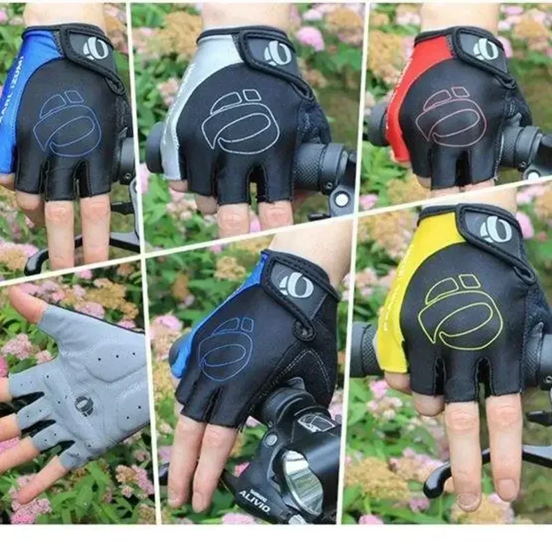 Load image into Gallery viewer, Men’s Half Finger Cycling Gloves – Gel Padded &amp; Breathable
