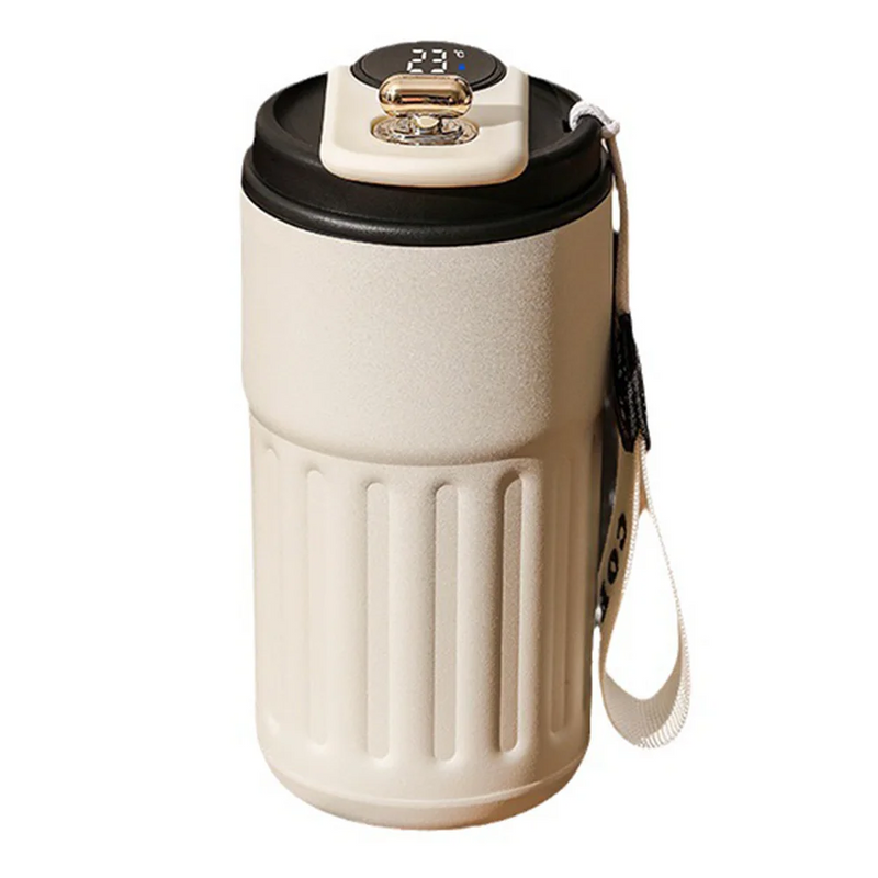 Load image into Gallery viewer, 316 Stainless Portable Smart Thermos – LED Temp Display
