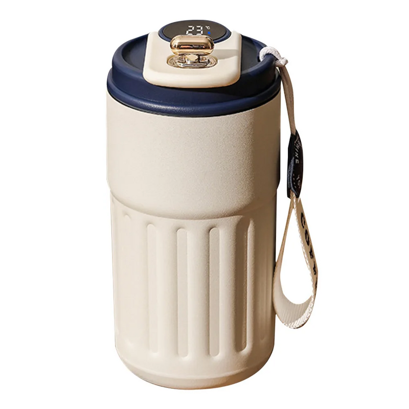 Load image into Gallery viewer, 316 Stainless Portable Smart Thermos – LED Temp Display

