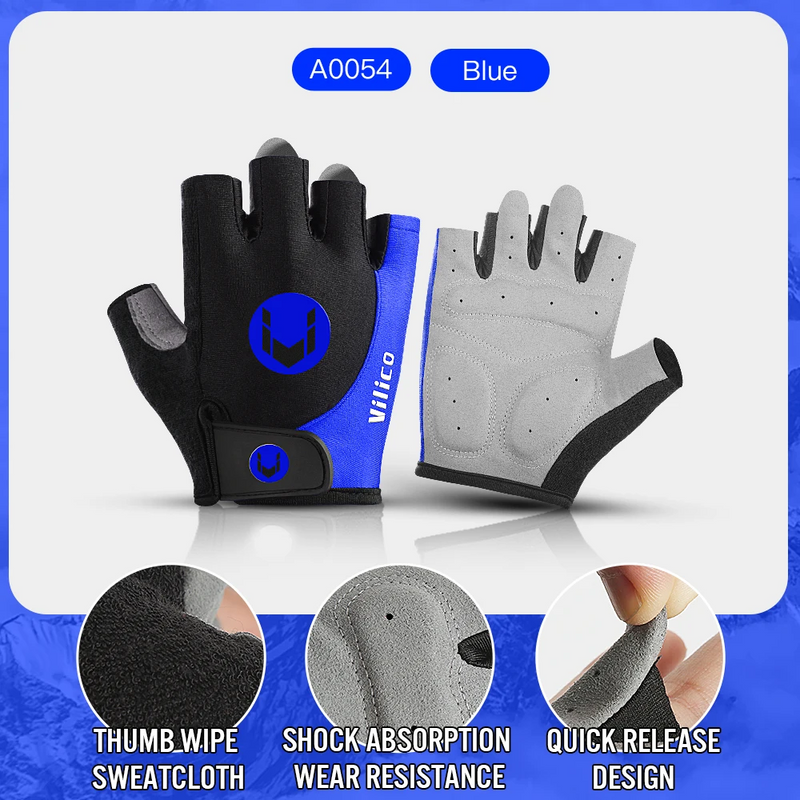 Load image into Gallery viewer, Breathable Anti-slip Full Finger Cycling Gloves
