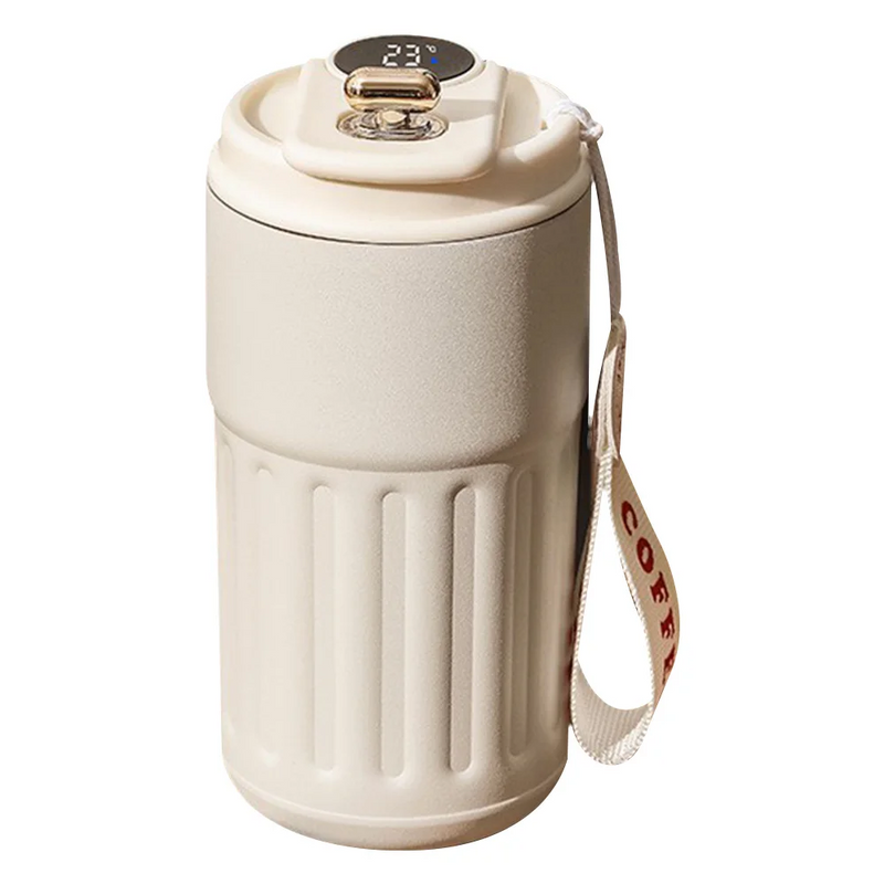 Load image into Gallery viewer, 316 Stainless Portable Smart Thermos – LED Temp Display
