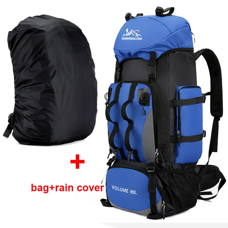Load image into Gallery viewer, 90L Waterproof Hiking Backpack
