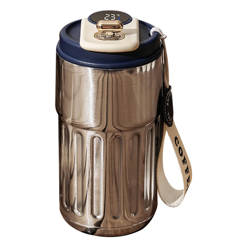 Load image into Gallery viewer, 316 Stainless Portable Smart Thermos – LED Temp Display
