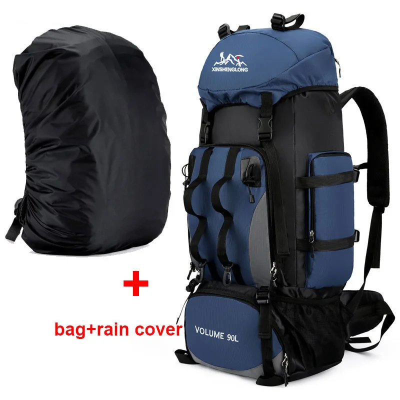 Load image into Gallery viewer, 90L Waterproof Hiking Backpack
