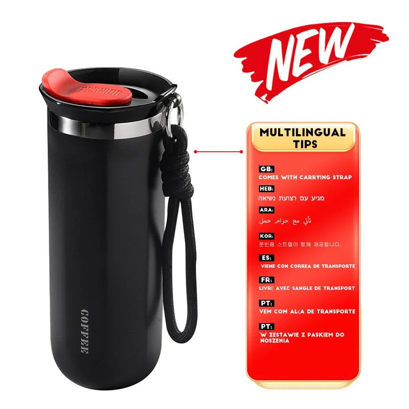 Load image into Gallery viewer, Leakproof Stainless Steel Vacuum Mug
