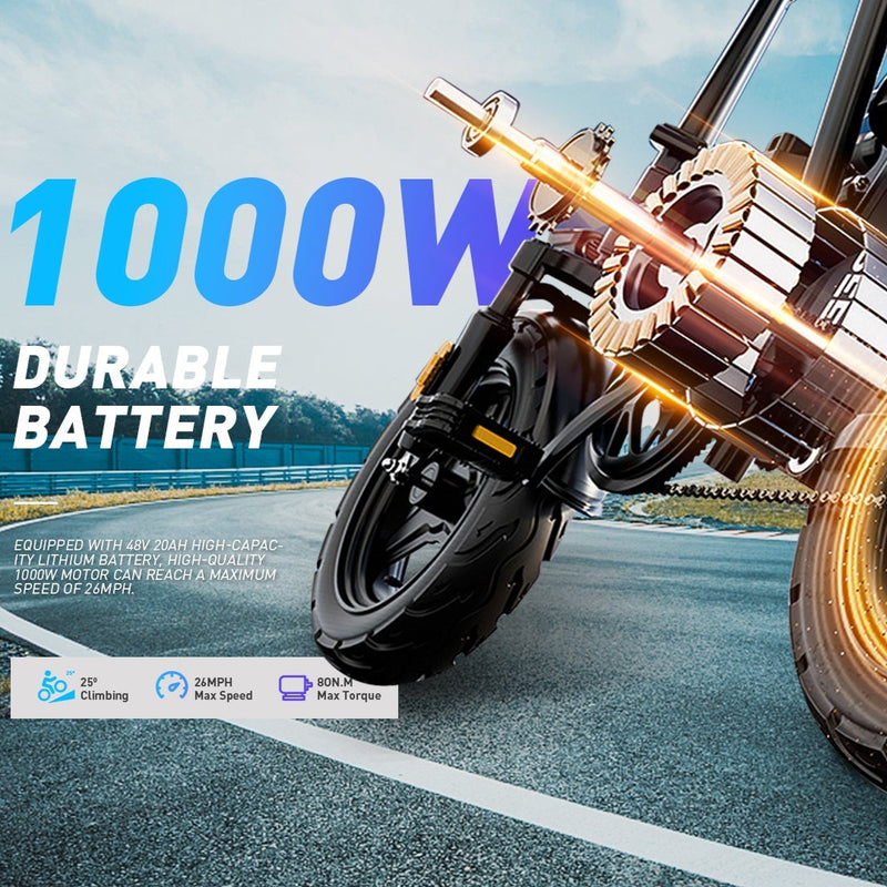 Load image into Gallery viewer, Electric Bicycle With Removable Battery Bike
