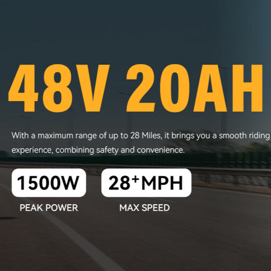 1500W 48V/20Ah Electric Bicycle Bike for Adults