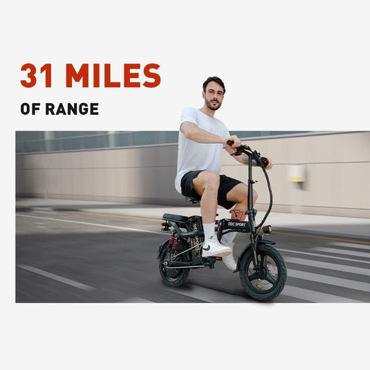 700W 48V/20Ah Folding Electric Bike for Adults