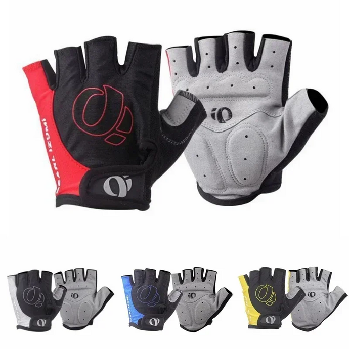 Men’s Half Finger Cycling Gloves – Gel Padded & Breathable